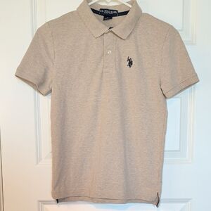 U.S. Polo Assn. Light Tan Polo Shirt